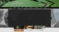 Desktop Screenshot of hotelelviandante.com