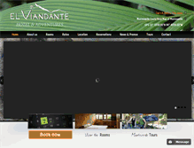 Tablet Screenshot of hotelelviandante.com